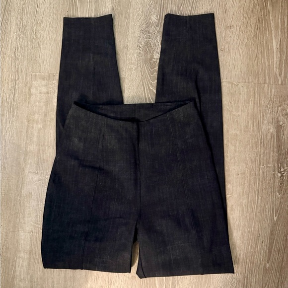 Lululemon Here to There High-Rise 7/8 Pant - Crosshatch Texture Multi Blue - Picture 2 of 10